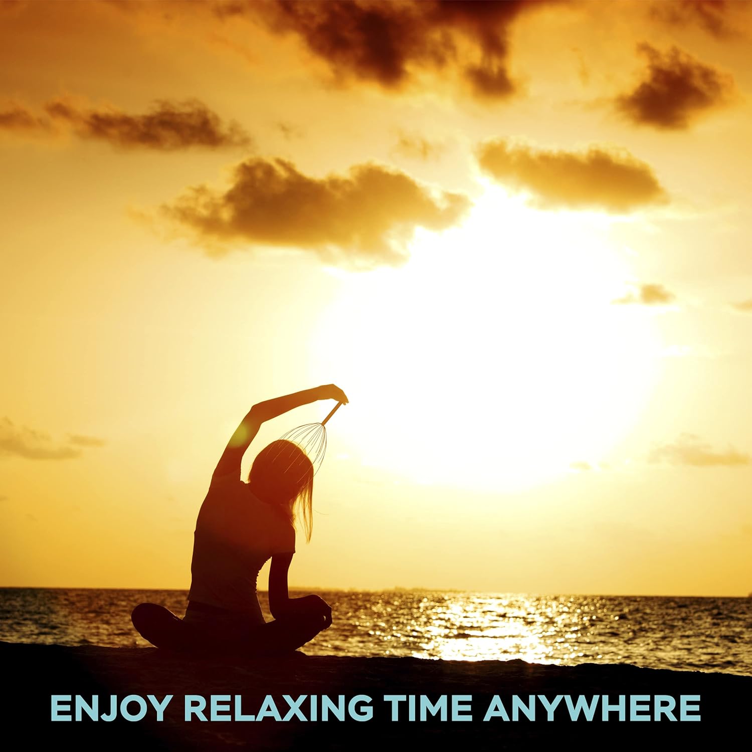 TungSam 20 Fingers Head Massager - Manual Scalp Scratcher - Gentle Head Scratcher - Scalp Stress Relax. (Pack of 1) : Health & Household