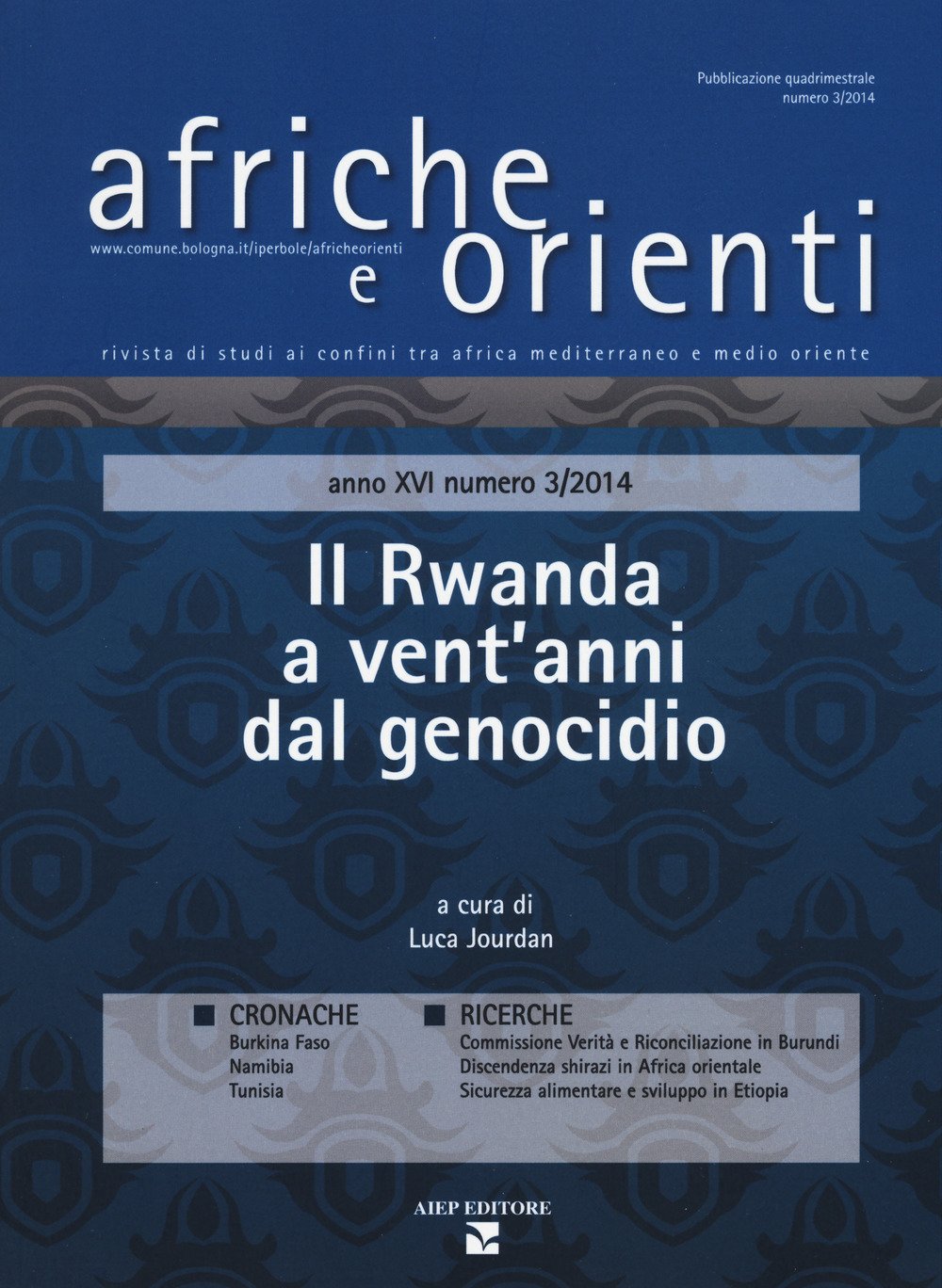 Afriche E Orienti. Il Rwanda A Vent'anni Dal Genocidio (2014) (Vol. 3) - 4