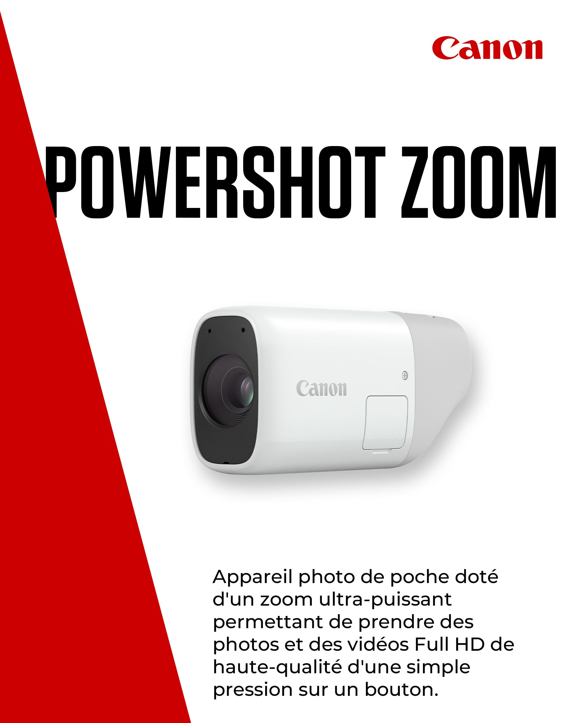 Canon PowerShot Zoom appareil photo de Poche, Soyez Encore Plus