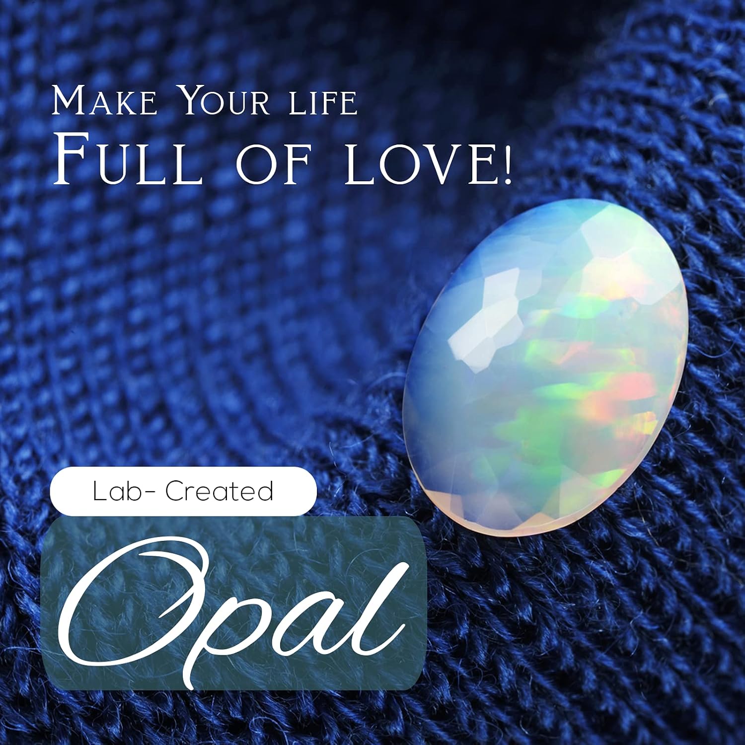 CloseoutWarehouse Simulated Opal Coffin Shape Ring Sterling Silver