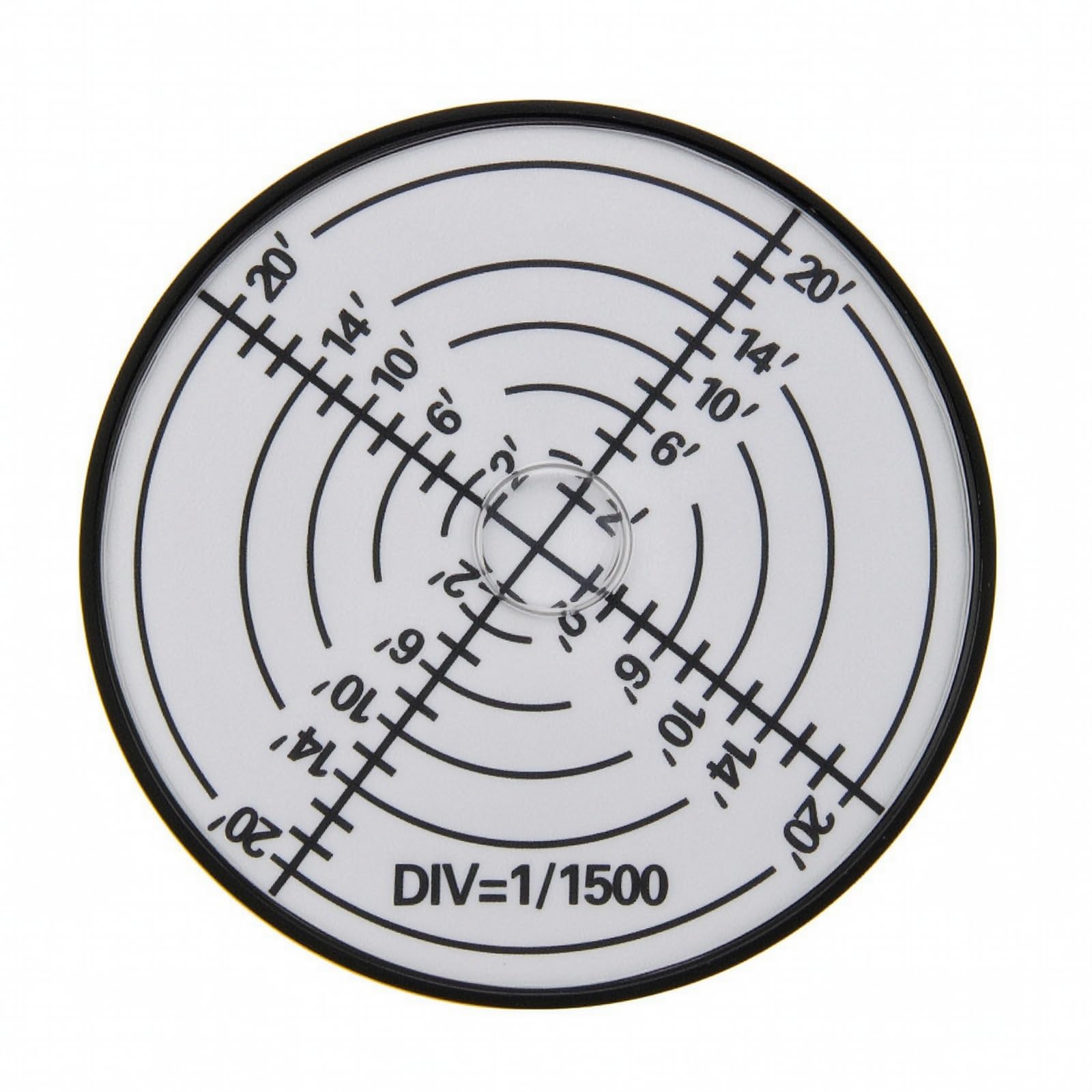 Circular Magnético Fácil Leer Circular Ligero Herramienta Medición para Configuración s, Negro+