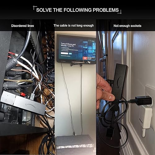 Miniatura 4 de QFUP Adaptador de alimentación USB para Fire TV Stick, alimenta Fire Stick directamente desde el puerto USB de tu televisor (elimina la toma de CA y