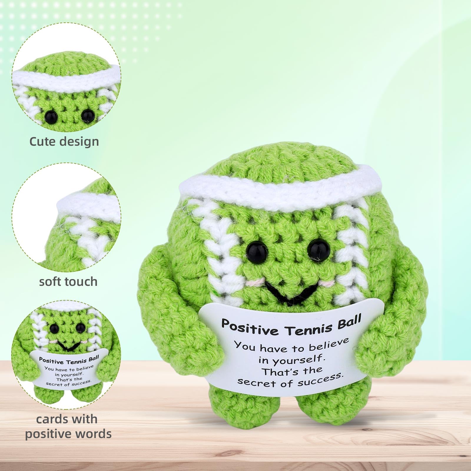 TOYMIS Positive Tennis Ball - Image 4