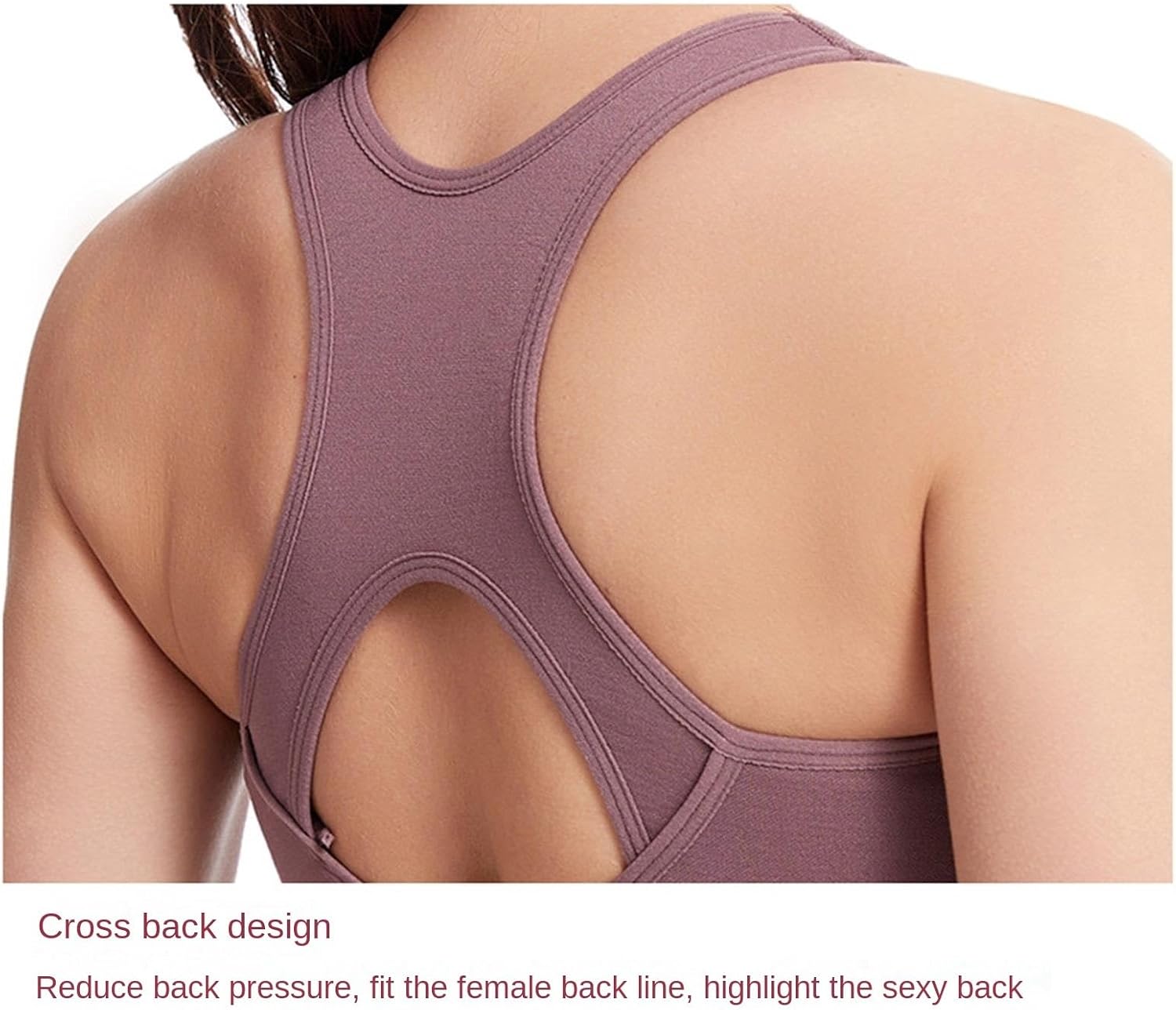 Sports Bras For Women Women's Front Zipper Sports Bra Push-Up Wirefree Yoga Fitness Short Tank Top Yoga Bra