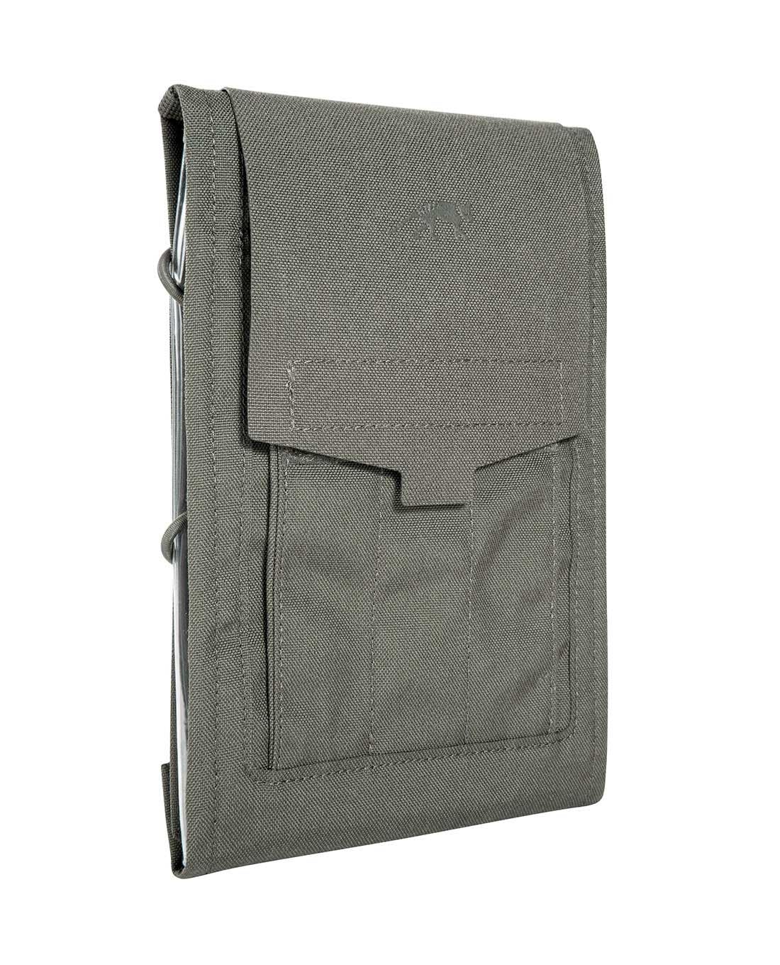 Tasmanian Tiger TT Map Pouch MKII wodoodporna i odporna na zabrudzenia torba na karty z przezroczystymi przegródkami do opisywania, szary kamienny-oliwkowy IRR, Dodatkowa torba