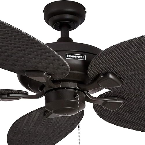 Miniatura 8 de Ventilador de techo de 52 pulgadas Duvall de Honeywell 50201 555watts 120 volts