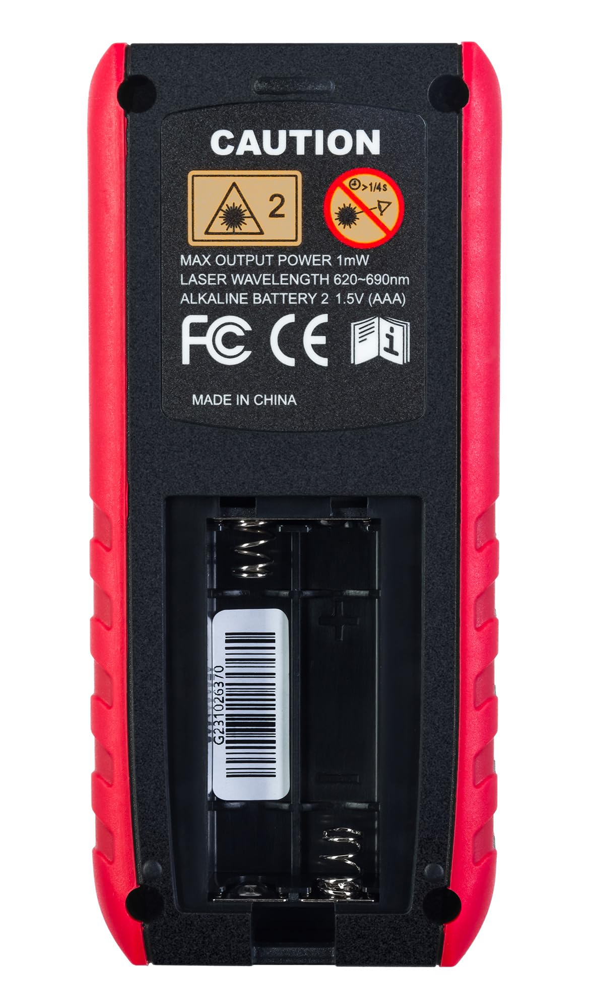 Reel Pro GE100 Telémetro Láser Profesional 100M 330ft | Medidor Láser Digital con LCD Retroiluminada, Medición de Área Volumen y Ángulos, Modo Pitágoras, 99 Registros