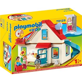 playmobil 123 tren con vias