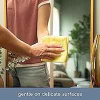 Vista 3 de S&T INC. Paquete de 50 paños de limpieza de microfibra, toalla de microfibra a granel para el hogar, toallas de microfibra reutilizables