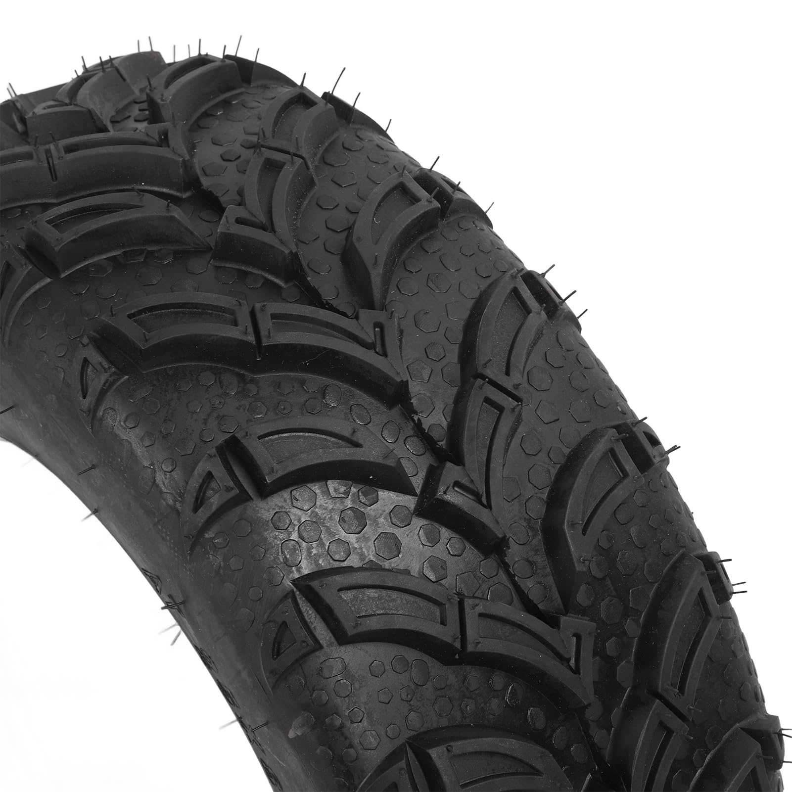 25x8-12 ATV UTV Pneumatico per ruote 6 strati Trazione migliorata Riduce l'impatto Vuoto Tubeless Pneumatico per tutti i terreni per Go Kart Cart Tosaerba