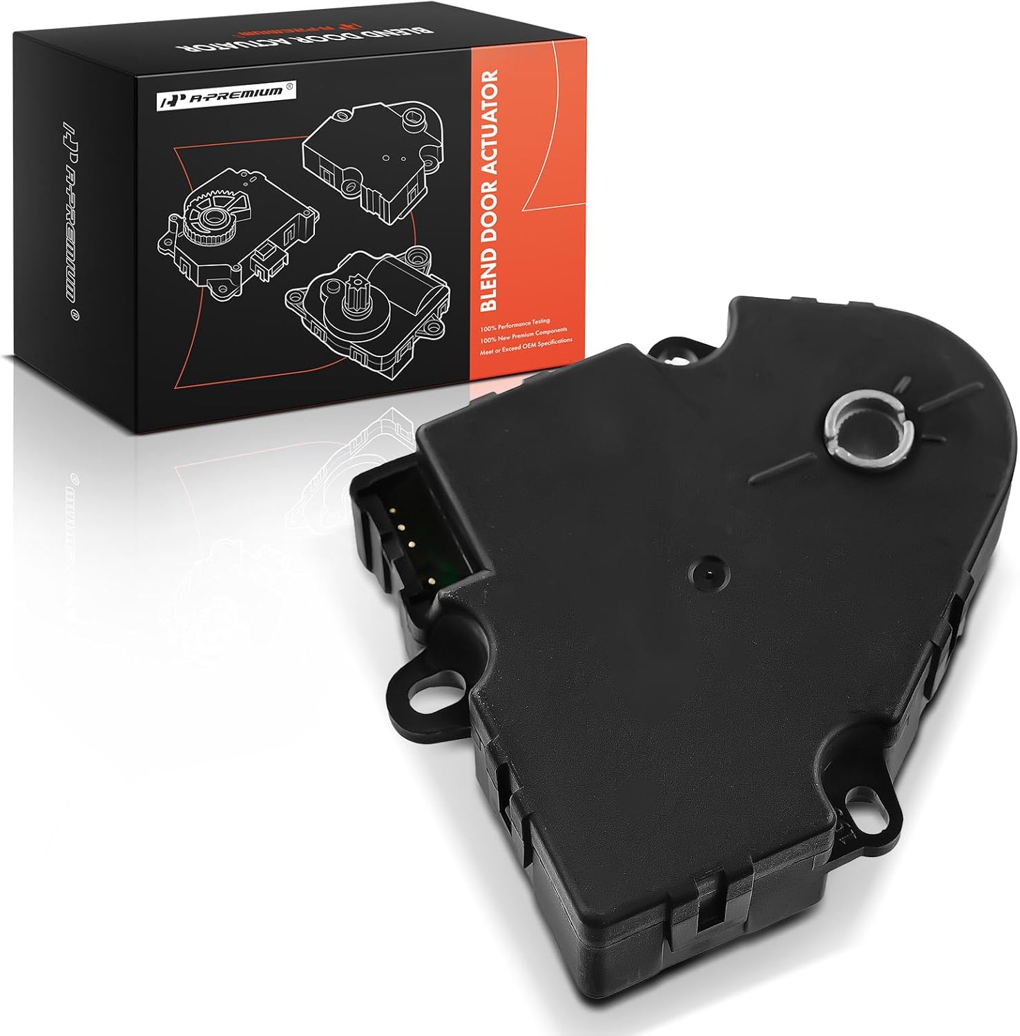 A-Premium HVAC Heater Blend Door Actuator, Compatible with Chevrolet Equinox 2005 & Saturn Vue 2002-2007, Main, Mode Actuator Or Defrost Actuator, Replace# 19129989, 22666020