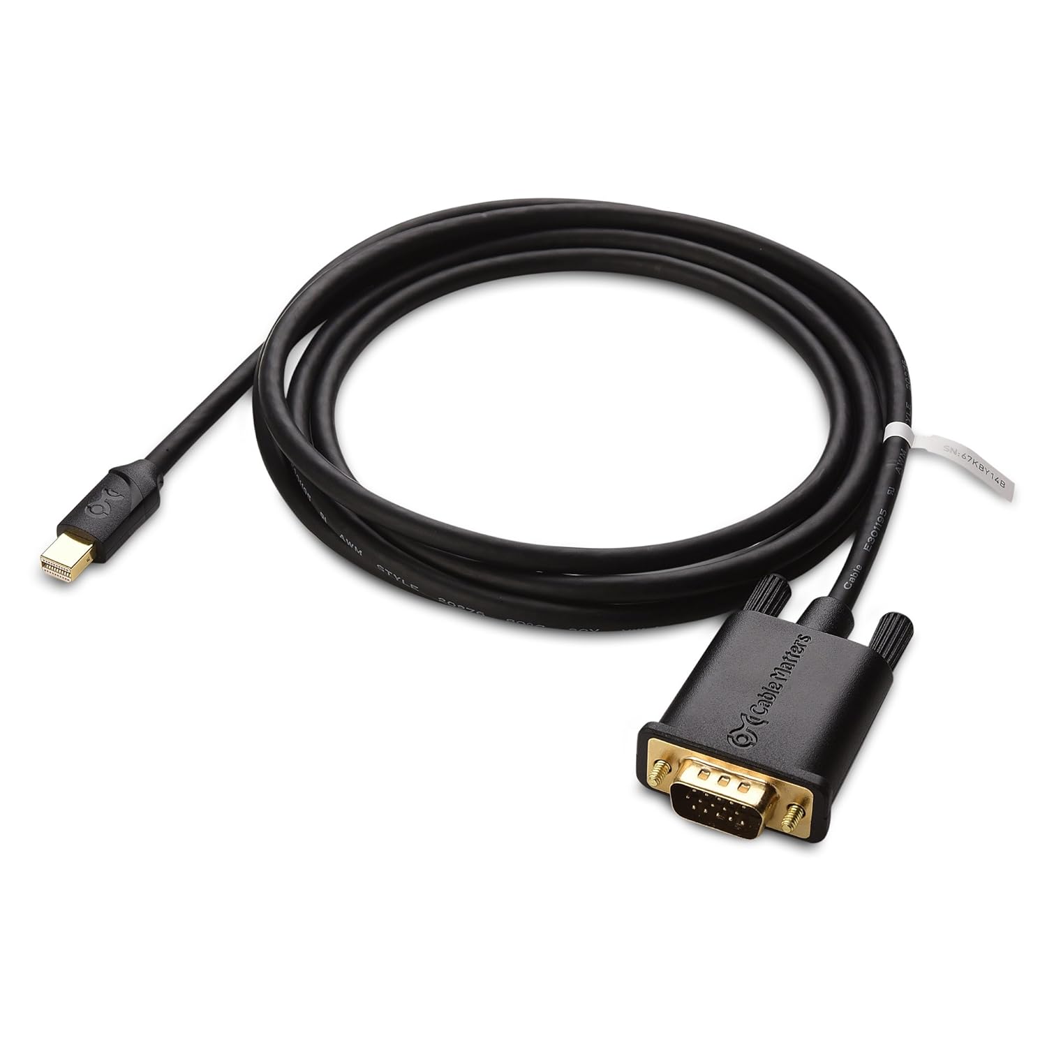 Buу 1 gеt 1 🔥 Cable Matters Mini DisplayPort to VGA Cable (Mini DP to VGA Cable) in Black 6 Feet - Thunderbolt and Thunderbolt 2 Port Compatible Bеѕt Dеаl Cable Matters Mini DisplayPort to VGA Cable (Mini DP to VGA Cable) in Black 6 Feet - Thunderbolt and Thunderbolt 2 Port Compatible
