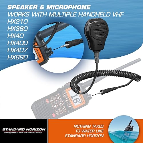 Miniatura 5 de Standard Horizon MH-73A4B AltavozMicrófono Negro, Pequeño