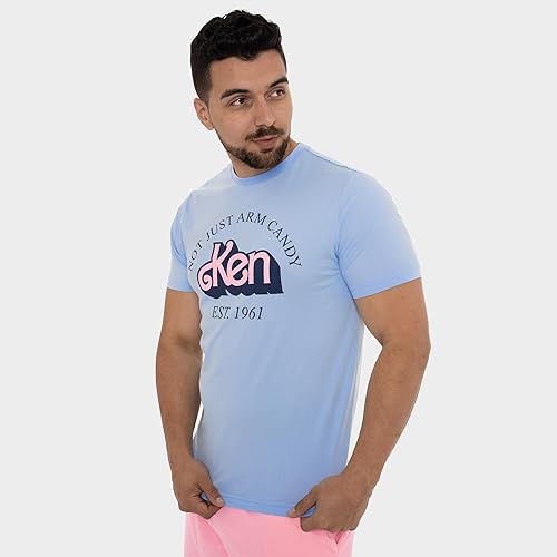Miniatura 3 de Barbie Camiseta Hombre Camiseta Ken para Hombre Camisetas de Algodón Ken para Hombre Producto Oficial