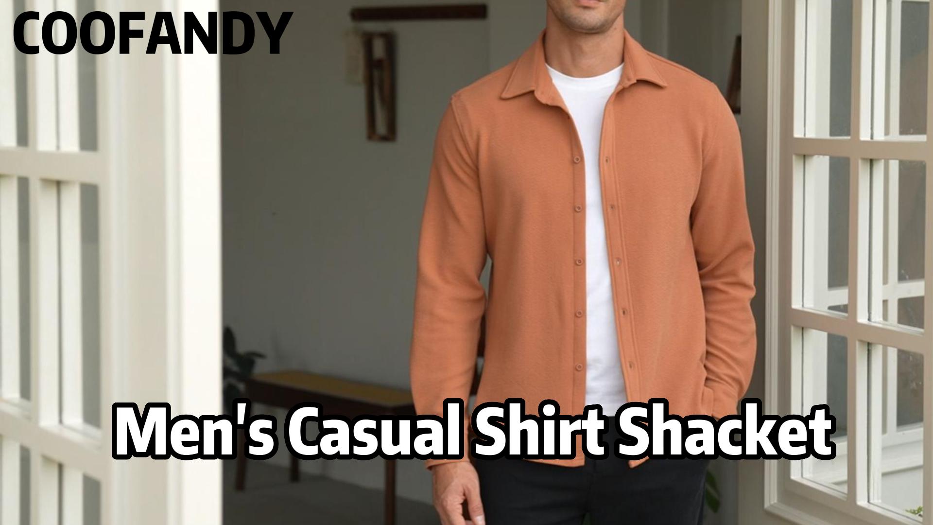 Amazon.com: COOFANDY Mens Casual Button Down Shirt Long Sleeve