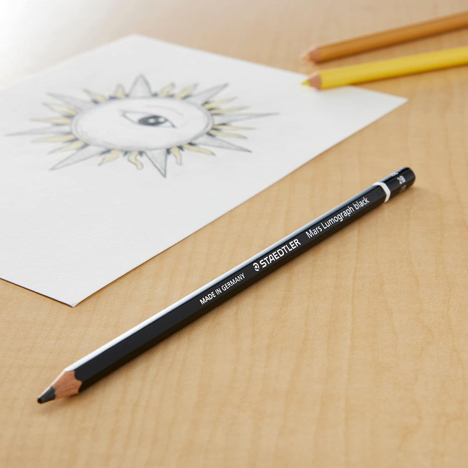Staedtler Mars Lumograph Black 100B Pencil, 18 Pack
