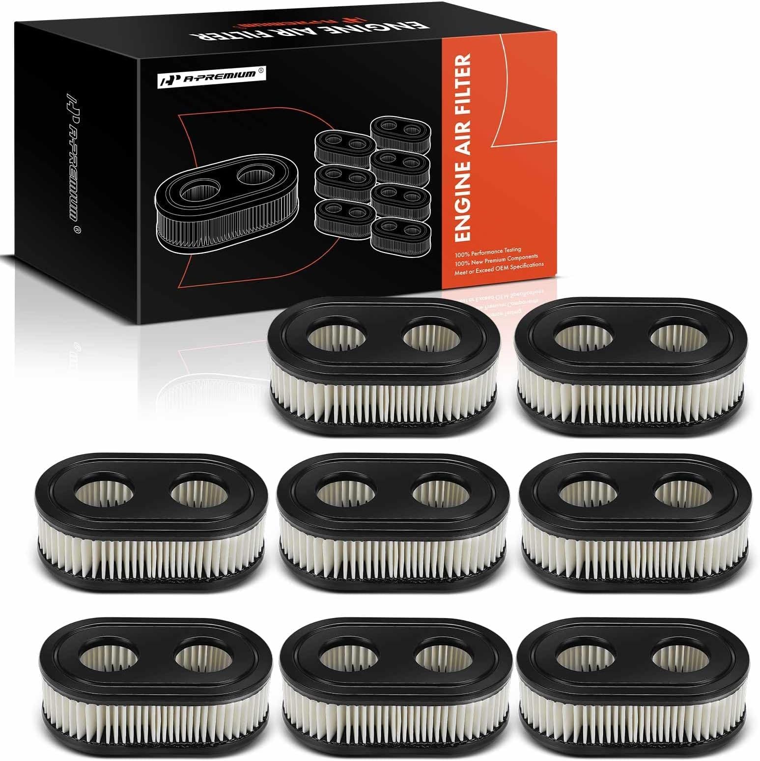 Gelber Luftfilter Für Briggs & Stratton Motoren - Ersatz Für 698369