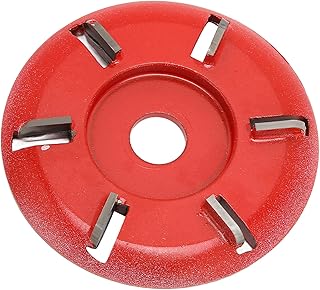 Upgraded 6 Teeth Wood Turbo Carving Disc Set, Wood Carving Disc 6 Teeth Grinder Wheel Disc Angle Grinder Chainsaw Wheel Woodworking Disc Wood Shaping Wheel Chain Saw Disc Circular Saw Blade