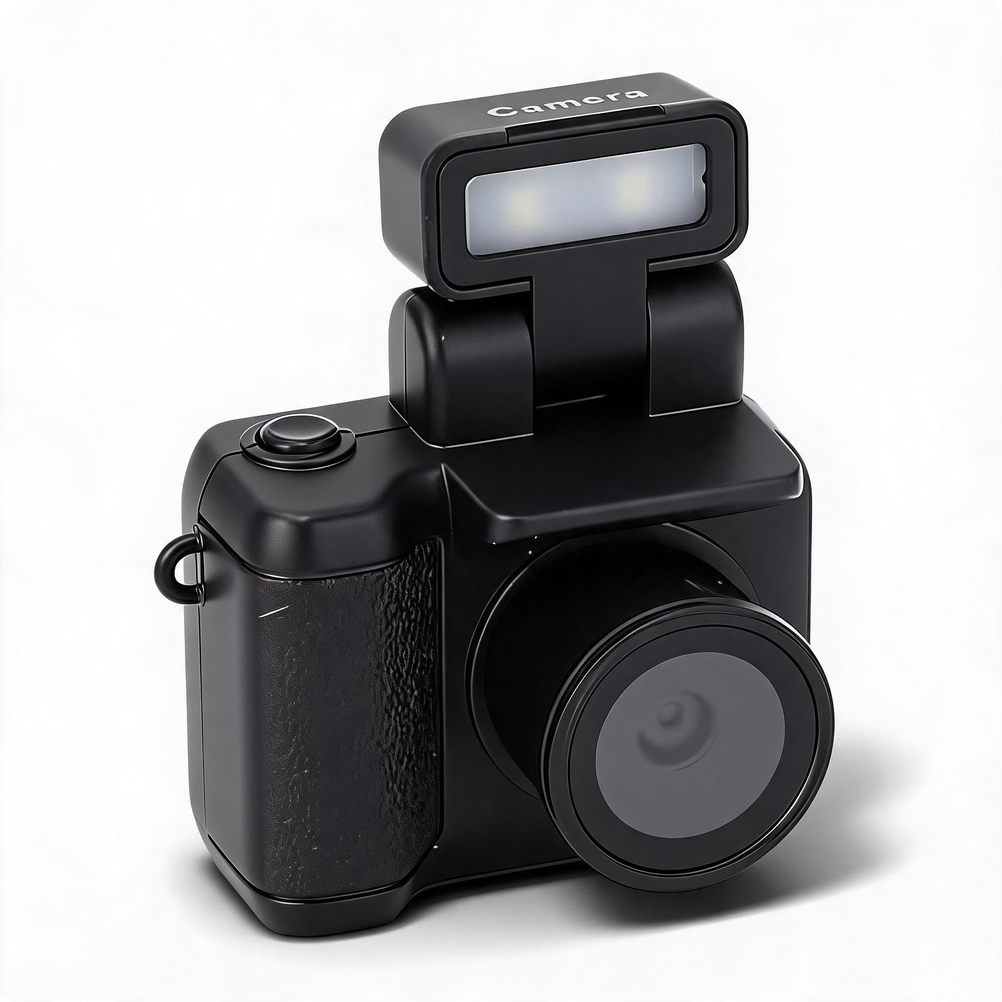 SENECESLI Mini Camera Keychain, 1080P Vintage Small Digital Camera Video Recorder with LED Flash Light, Portable Travel Thumb Camera for Vlogging Life Recording-image-36