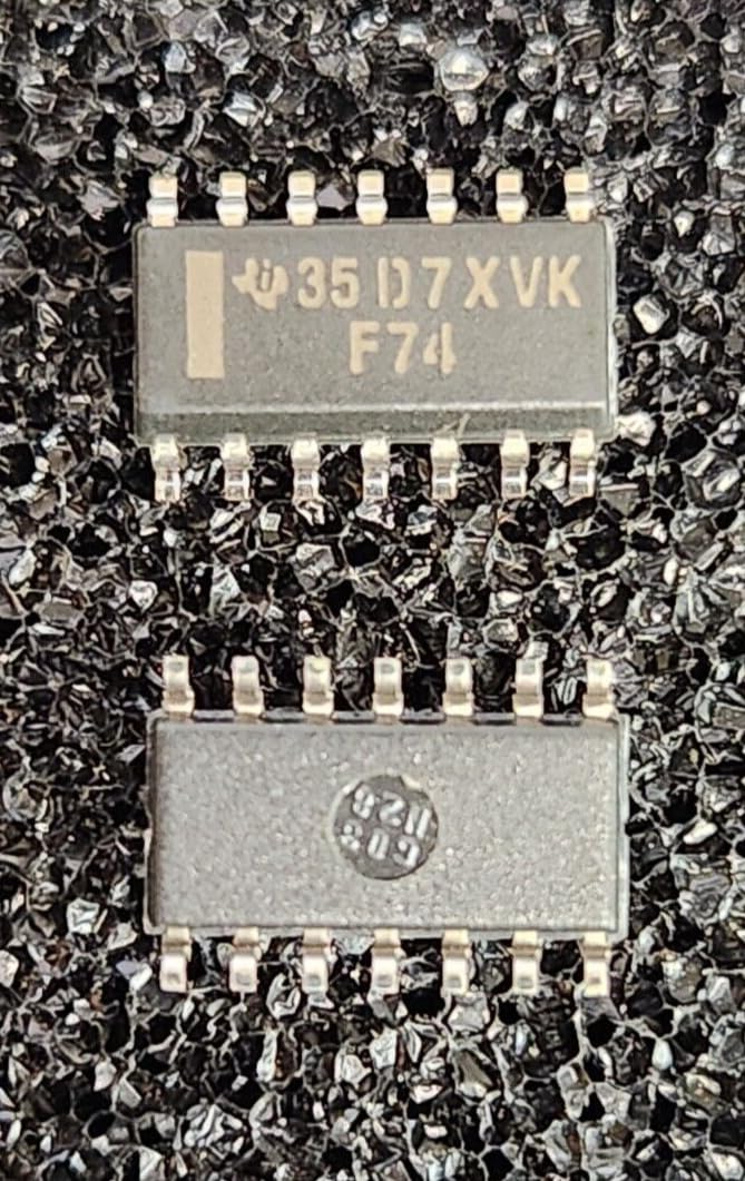 (1 PC) N74F74DT Compatible with PHILIPS IC FF D-TYPE DUAL 1BIT 14SO