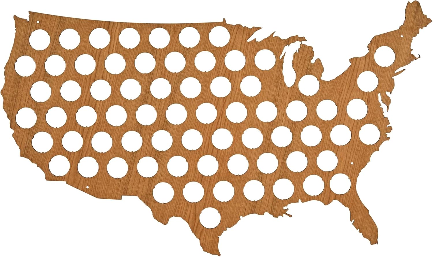 USA Beer Cap Holder Cherry - Skyline Workshop - BOGO Two for One - Made in the USA - Holiday Special - Easy to Hang - Great Christmas Gift!