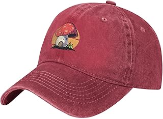 NIENIE Lovely Mushroom Room Baseball Cap for Women Men Baseball Hat Cute Trucker Caps Dad Hats
