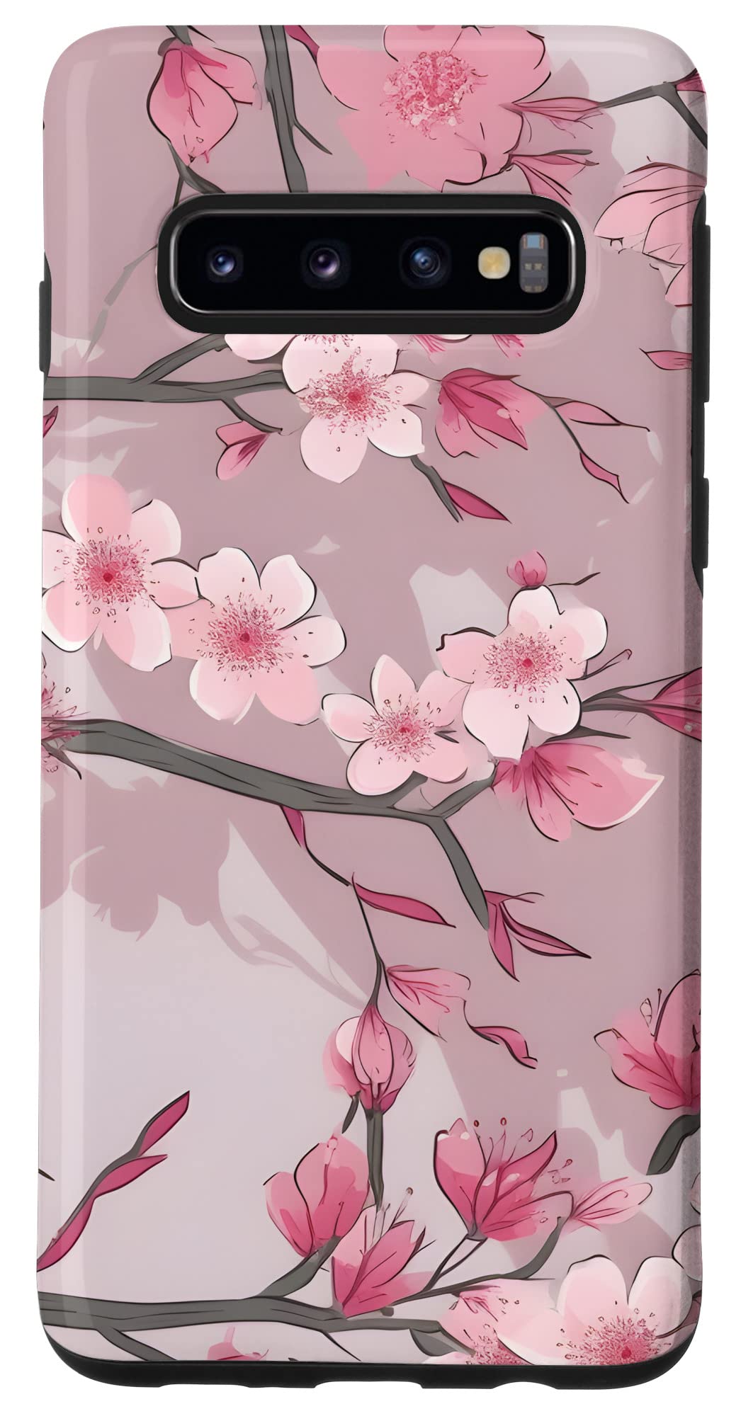 Cherry Blossom Sakura Japan Hanami Spring PatternsGalaxy S10 Sakura Cherry Blossom Spring Japan Hanami Pattern Case