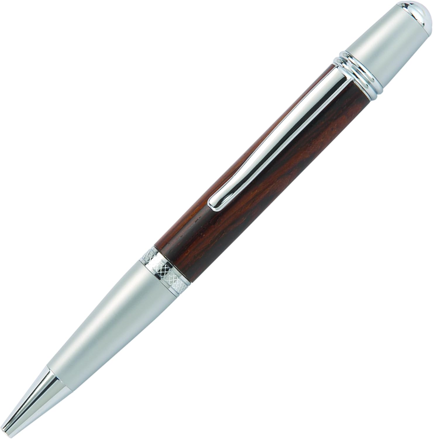 WOODRIVER Project Kit - Wall Street Ii Pen Kit, Two-Tone Chrome