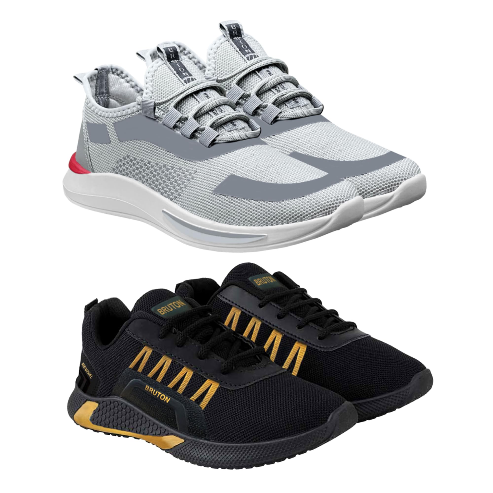 Shoes, Men's Sports Shoes, Perfect Sport Shoes & Running Shoes for Men's (Pack of 2 Combo)