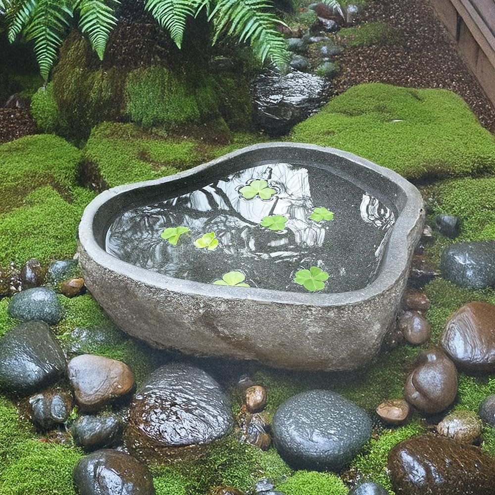 特大 アンティーク 睡蓮鉢 金魚鉢 すいれん鉢 メダカ鉢 水鉢 つくばい Amazon.co.jp: つくばい 手水鉢 石 睡蓮鉢 大型 おしゃれ 水鉢