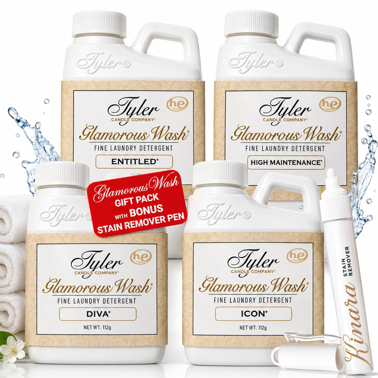Kinara Tyler Glamorous Wash Gift Pack