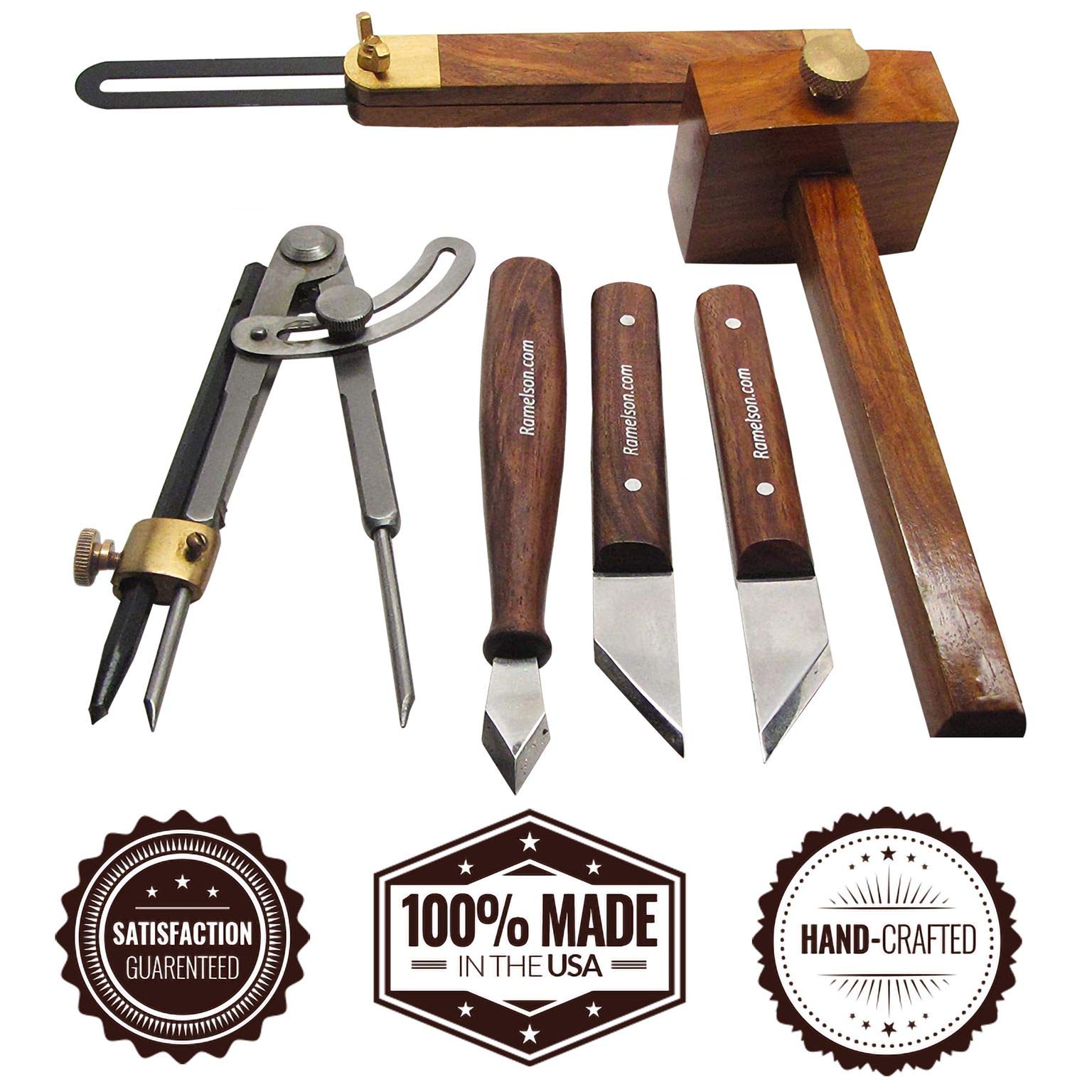 UJ Ramelson 6pc Complete Professional Wood Marking/Striking Carving