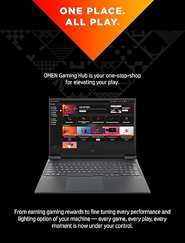 Vista 7 de HP Victus 16 - Laptop para juegos, NVIDIA GeForce RTX 3050, Intel Core i5-11260H de 11ª generación, 8 GB de RAM, SSD de 512 GB, pantalla IPS Full HD