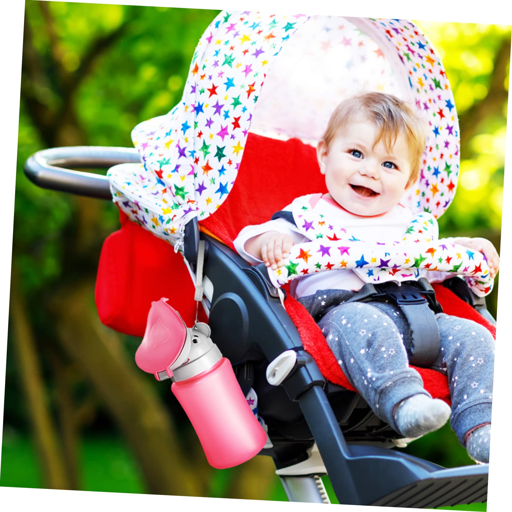 MUSISALY Cartoon Toddler Urinal 2 Portable Potties for Boys Girls Leakproof Urine Bucket Potty Training Seat for Travel