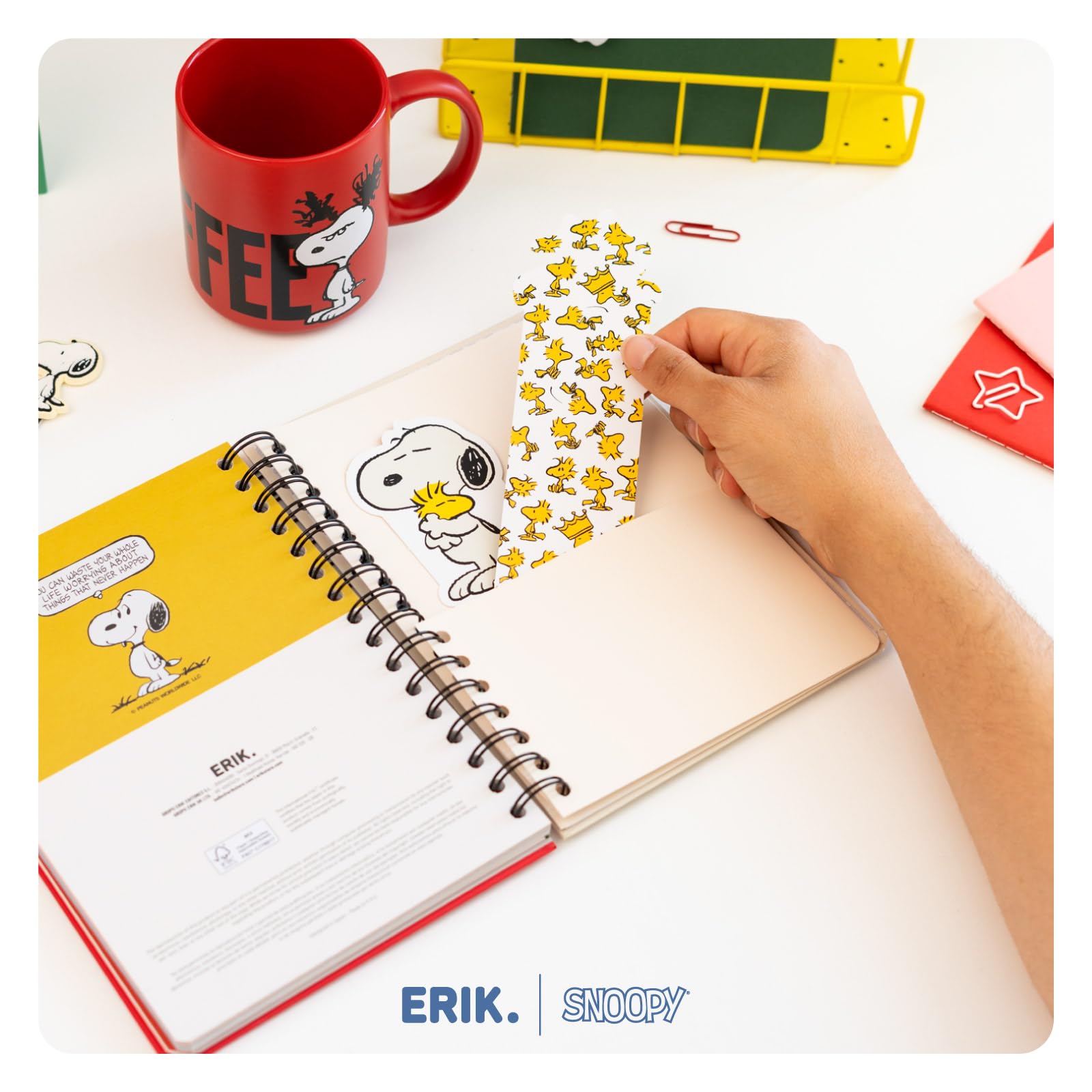 Grupo Erik A5 Academic Diary 2026-2027 Week to View - Snoopy Gifts for Dog Lovers | Back to School Planner 2026-2027, Mid Year Diary 2026 2027, A5 Weekly Planner | Snoopy Stationery, Dog Stationery