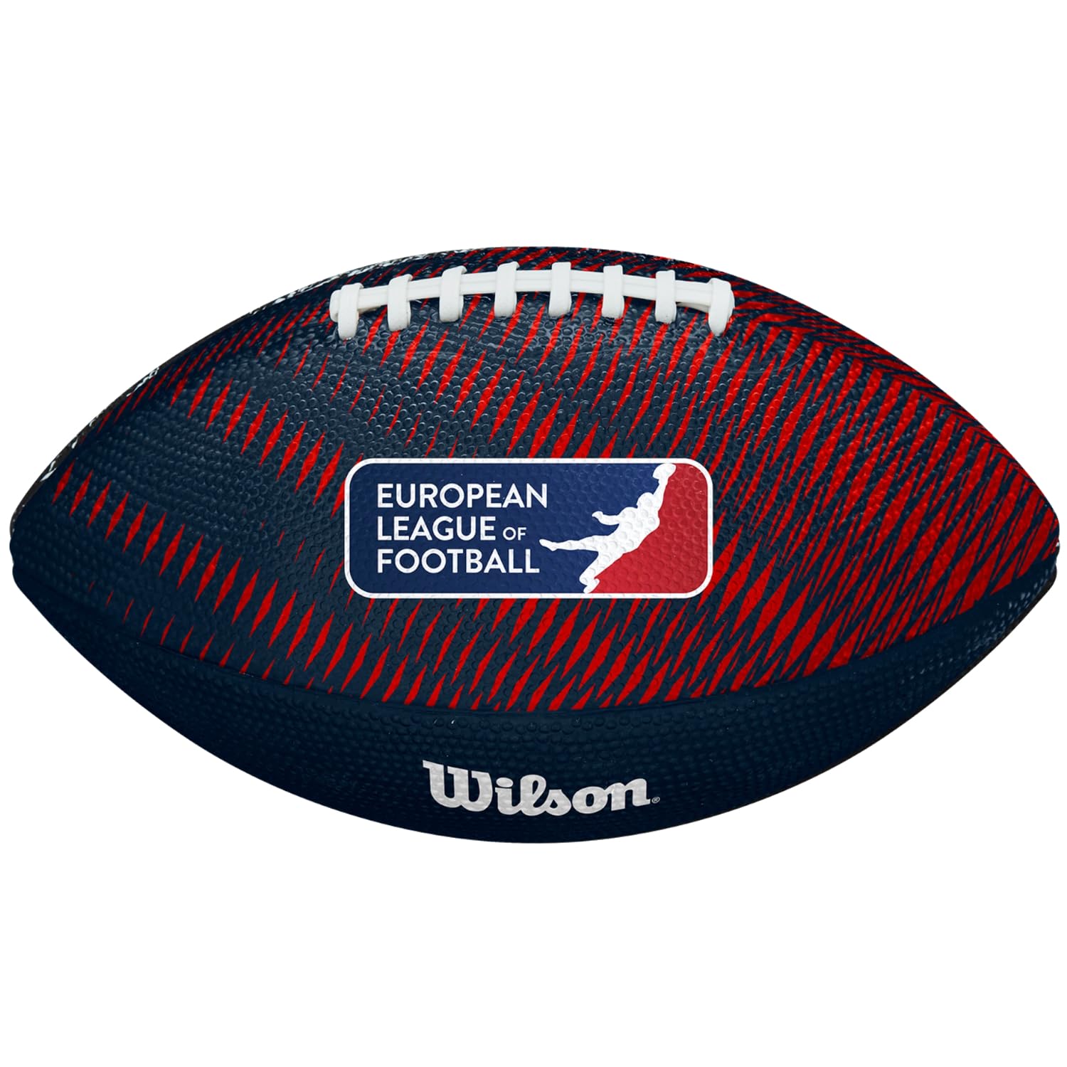 Wilson ELF Team Tailgate Hamburg Jr Ball WF4014601XB, Unisex American Football Balls, Blue, 7 EU