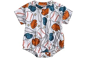 Gueuusu Infant Baseball Glove Romper