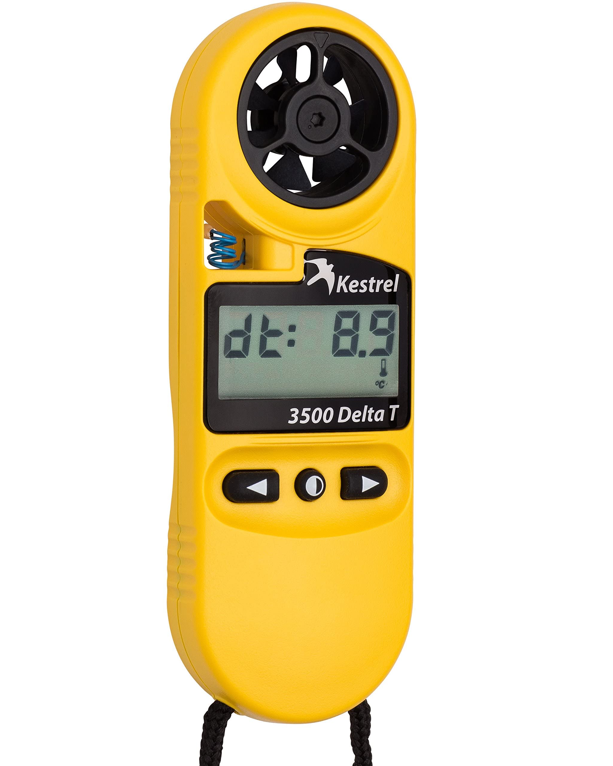 Kestrel 3500DT Pocket Weather Meter Delta T - Yellow