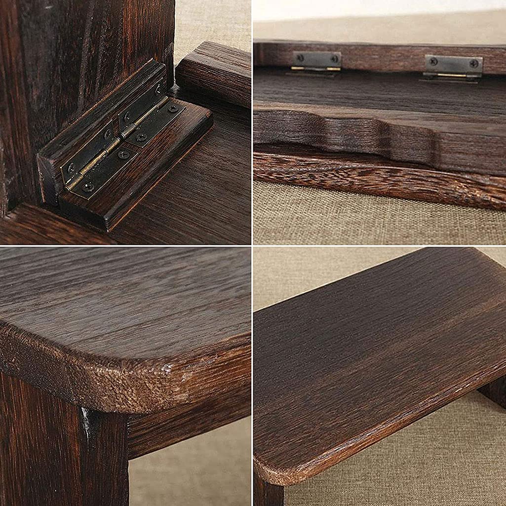 Benches Tragbare Meditationsbank Klappbar, Zeitgenössischer Gebetshocker Yoga Hocker Kniende Meditationsbänke Holz-Yoga-Bank, Meditation Zubehör