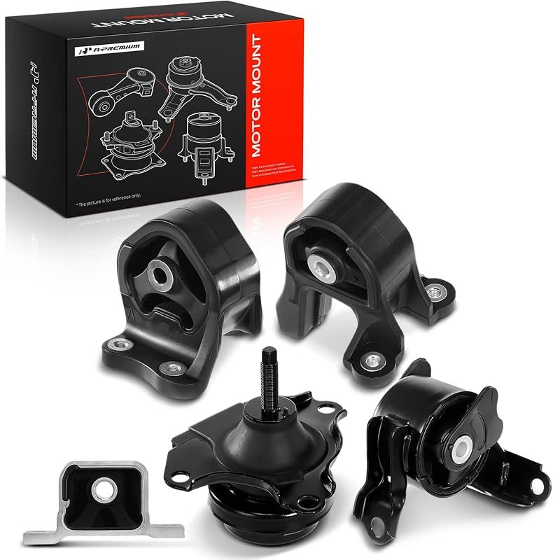 Kit de coxins do motor e câmbio A-Premium com coxim do diferencial para Honda CRV 2002–2006 – 5 peças