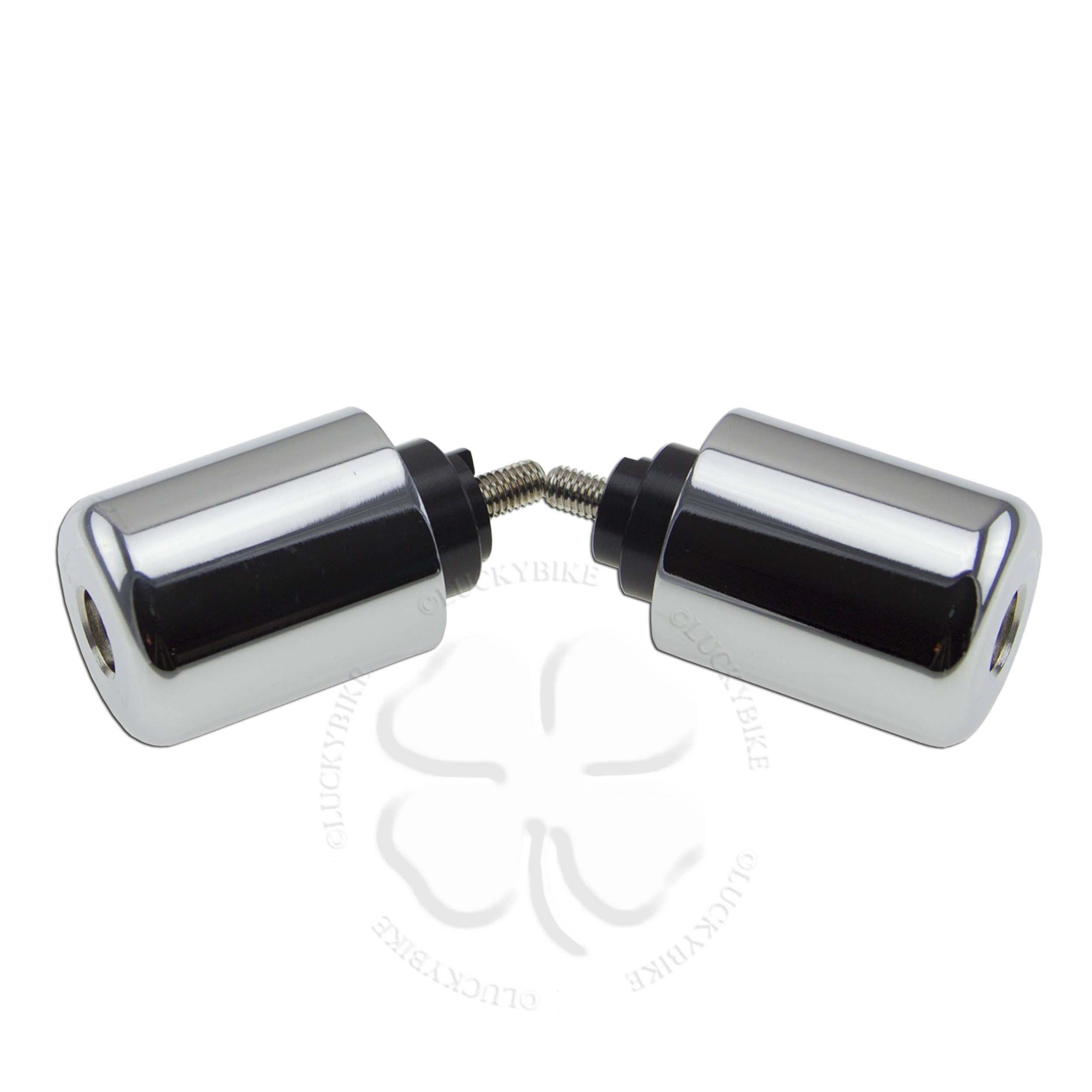 Amazon.com: Chrome Anti Vibration Handle Bar End Weight Slider Reducing For  Honda CBR Slug : Automotive