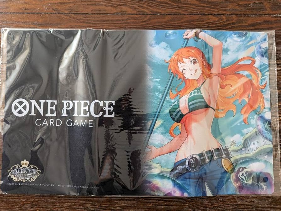 ナミ プレイマット(プロモ付き) Amazon.co.jp: ワンピ ースカード プレイマット ナミ プロモ