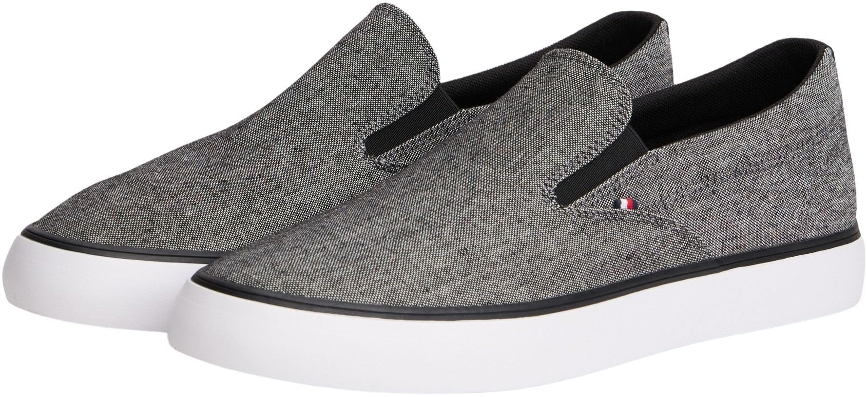 Tommy Hilfiger Harlem Core II Slip On Chambray Fm0fm05819, Basso Top Uomo