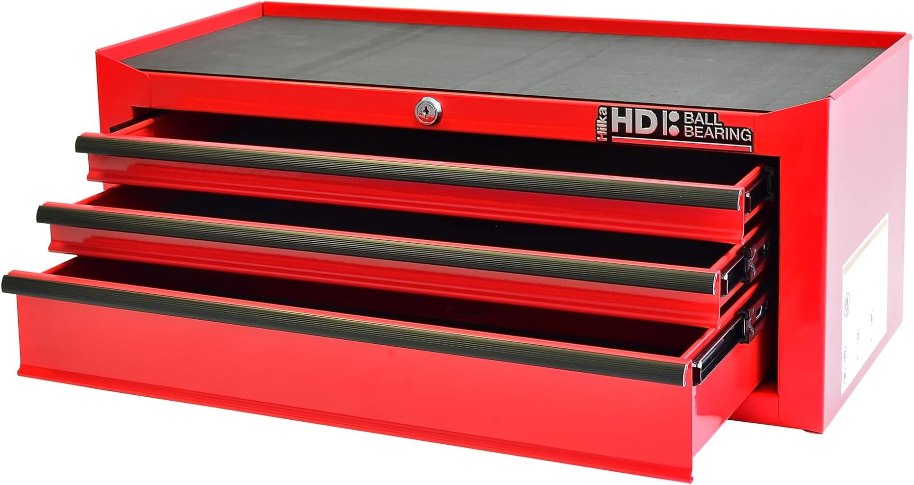 Hilka G301C3BBS - Durable 3-Drawer Tool Chest,Red