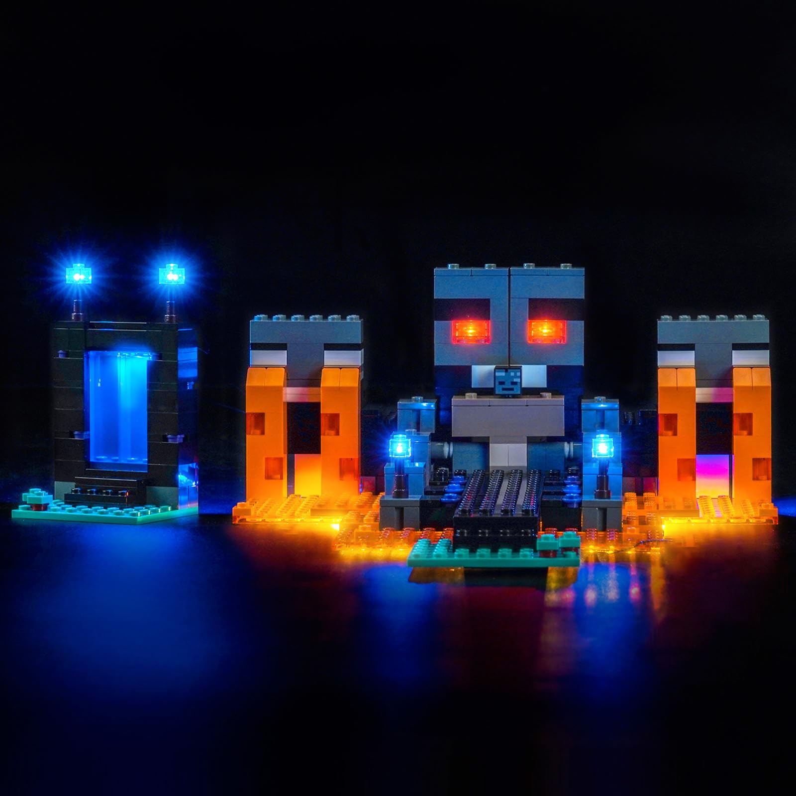 Light Kit Compatible with Lego Wither Battle 21590 (No Model)