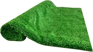 Fake Grass Pet Rug, Natural Looking Artificial Grass with High-Density Polyethylene, Fake Lawn Astro Turf, Durable Indoor Outdoor Fake Grass for Both Indoor and Outdoor