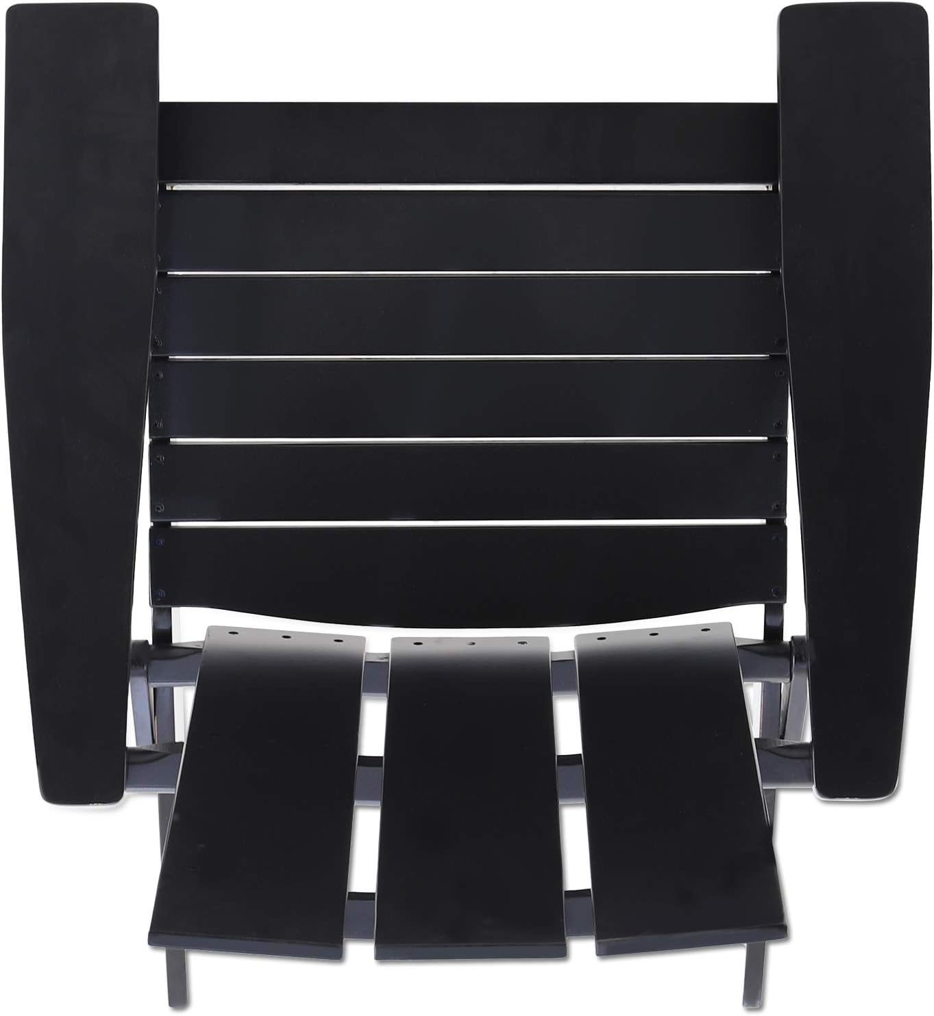 Christopher Knight Home 312650 Aberdeen Outdoor Contemporary Acacia Wood Foldable Adirondack Chair, Black : Patio, Lawn & Garden