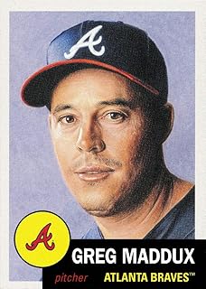 2020 Topps Living Set #341 Greg Maddux Baseball Card Atlanta Braves - Only 2,851 made!