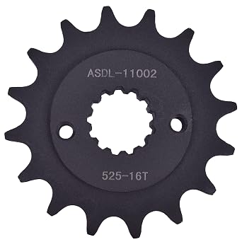525 Pitch 16 Tooth Front Drive Sprocket for Honda Sha-dow 600 VLX600 Deluxe VT600C VT600C CD CD2 1990-2007 / NT650 Hawk GT 1988-1991