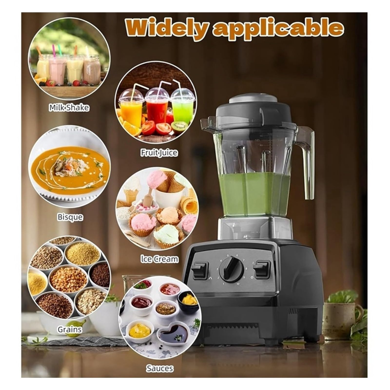 Dzban Blendera 48 Uncji Pojemnik Na Części Zamienne Kubek, Kompatybilny Z Vitamix, Do Blenderów 5200 Serii C Serii G Pojemnik Do Mieszania Kubek